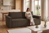 NAPI Sofa 3 mit Schlaffunktion Kordstoff braun braun - Foto 26