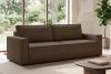 NAPI Sofa 3 mit Schlaffunktion Kordstoff braun braun - Foto 25