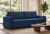 NAPI Dreisitzer-Kordstoffsofa ausklappbar mit Schlaffunktion in marineblau marineblau - Foto 22
