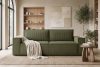 NAPI Dreisitzer-Schlafsofa ausklappbar mit Bettkasten in olivfarben oliv - Foto 20