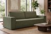 NAPI Dreisitzer-Schlafsofa ausklappbar mit Bettkasten in olivfarben oliv - Foto 18