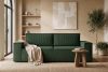 NAPI 3-Sitzer Schlafsofa mit Bettkasten dunkelgrün dunkelgrün - Foto 27