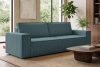 NAPI Dreisitzer-Schlafsofa ausklappbar mit Bettkasten in blau blau - Foto 22