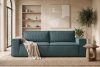 NAPI Dreisitzer-Schlafsofa ausklappbar mit Bettkasten in blau blau - Foto 24