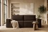 NAPI Dreisitzer-Schlafsofa ausklappbar mit Bettkasten in dunkelbraun Dunkelbraun - Foto 27