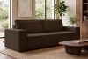 NAPI Dreisitzer-Schlafsofa ausklappbar mit Bettkasten in dunkelbraun Dunkelbraun - Foto 25