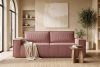 NAPI Dreisitzer-Schlafsofa ausklappbar mit Bettkasten in rosa rosa - Foto 24