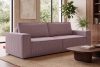 NAPI Dreisitzer-Schlafsofa ausklappbar mit Bettkasten in hellviolett hellviolett - Foto 22