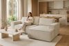 NAPI Kordstoff-Ecksofa rechts mit Schlaffunktion & Bettkasten in cremefarben cremefarben - Foto 24