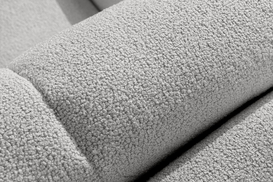 BALU Dreisitzer-Sofa mit Schlaffunktion auf italienischem Gestell im Japandi-Stil, hellgrau hellgrau - Foto 9