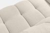 BALU Dreisitzer-Sofa mit Schlaffunktion auf italienischem Gestell im Japandi-Stil, weiß weiß - Foto 11