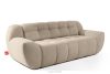BALU Dreisitzer-Sofa mit Schlaffunktion auf italienischem Gestell im Japandi-Stil, beige beige - Foto 3