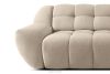 BALU Dreisitzer-Sofa mit Schlaffunktion auf italienischem Gestell im Japandi-Stil, beige beige - Foto 9