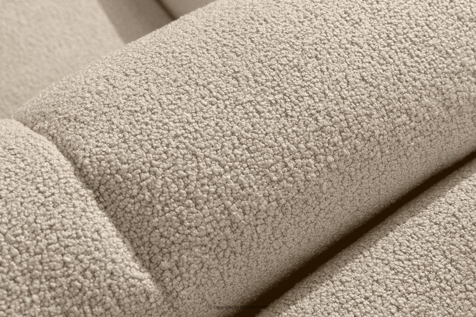 BALU Dreisitzer-Sofa mit Schlaffunktion auf italienischem Gestell im Japandi-Stil, beige beige - Foto 9