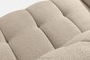 BALU Dreisitzer-Sofa mit Schlaffunktion auf italienischem Gestell im Japandi-Stil, beige beige - Foto 11