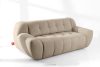 BALU Dreisitzer-Sofa mit Schlaffunktion auf italienischem Gestell im Japandi-Stil, beige beige - Foto 18