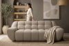 BALU Dreisitzer-Sofa mit Schlaffunktion auf italienischem Gestell im Japandi-Stil, beige beige - Foto 20