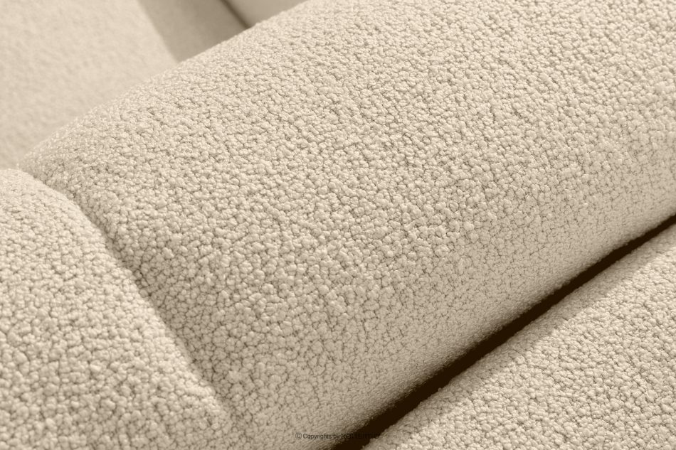 BALU Dreisitzer-Sofa mit Schlaffunktion auf italienischem Gestell im Japandi-Stil, hellbeige hellbeige - Foto 9