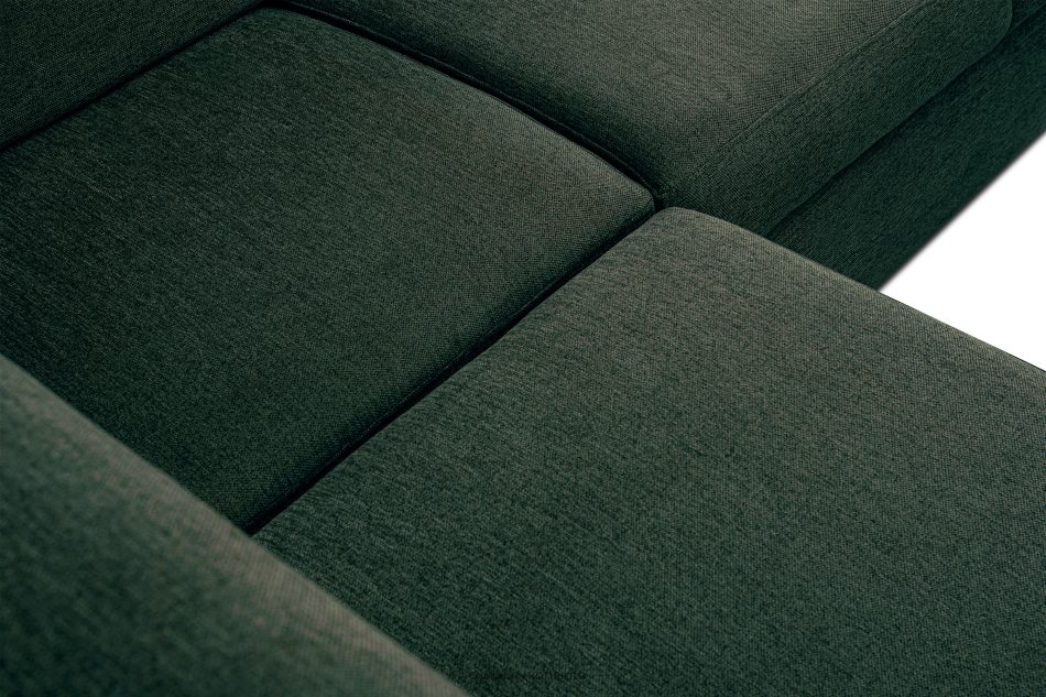RATLO Ecksofa rechts mit Schlaffunktion und Bettzeugcontainer in grün/beige marine/beige - Foto 13
