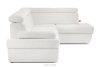 RATLO Ausklappbares Ecksofa mit Bettzeugcontainer creme rechts Bouclé creme - Foto 7