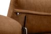 RATLO Ecksofa rechts mit Schlaffunktion in Leder-Optik rostbraun rost - Foto 10