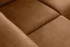 RATLO Ecksofa rechts mit Schlaffunktion in Leder-Optik rostbraun rost - Foto 12