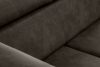 RATLO Ecksofa links mit Schlaffunktion in Leder-Optik in anthrazitfarben anthrazit - Foto 13