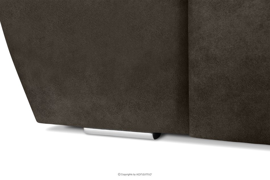 RATLO Ecksofa links mit Schlaffunktion in Leder-Optik in anthrazitfarben anthrazit - Foto 13