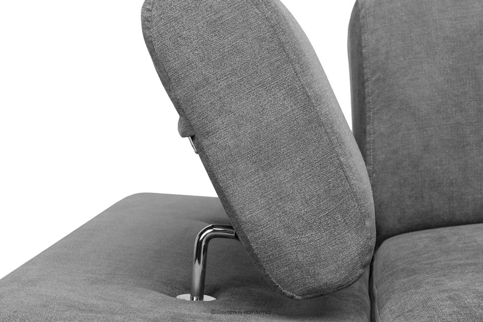 RATLO Ausklappbares Ecksofa mit Bettzeugcontainer grau links dunkelgrau - Foto 10