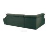 RATLO Ecksofa links mit Schlaffunktion und Bettzeugcontainer in marineblau/beige marineblau/beige - Foto 5