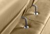RATLO Ecksofa links mit Schlaffunktion in Leder-Optik in sandgelb sandfarben - Foto 11