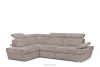 RATLO Ausklappbares Ecksofa mit Bettzeugcontainer beige links beige - Foto 3