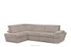 RATLO Ausklappbares Ecksofa mit Bettzeugcontainer beige links beige - Foto 4