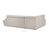 RATLO Ausklappbares Ecksofa mit Bettzeugcontainer hellbeige links Bouclé hellbeige - Foto 8