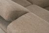 RATLO Ecksofa links mit Schlaffunktion und Bettzeugcontainer in dunkelbeige dunkelbeige - Foto 7