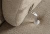 RATLO Ecksofa links mit Schlaffunktion und Bettzeugcontainer in dunkelbeige dunkelbeige - Foto 8