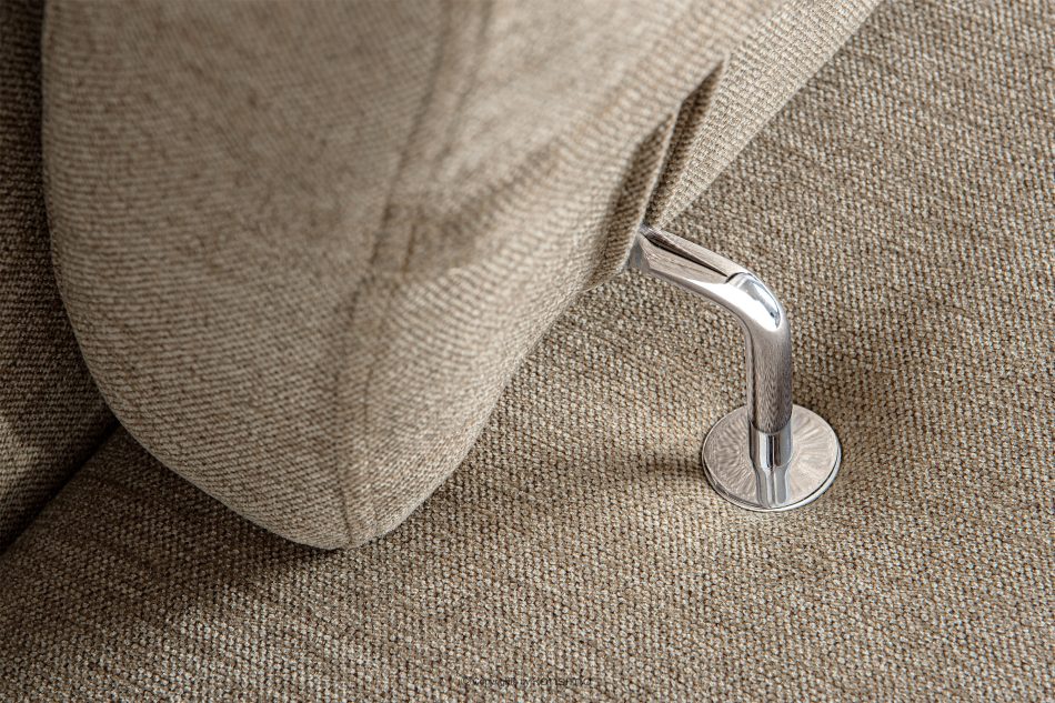 RATLO Ecksofa links mit Schlaffunktion und Bettzeugcontainer in dunkelbeige dunkelbeige - Foto 7