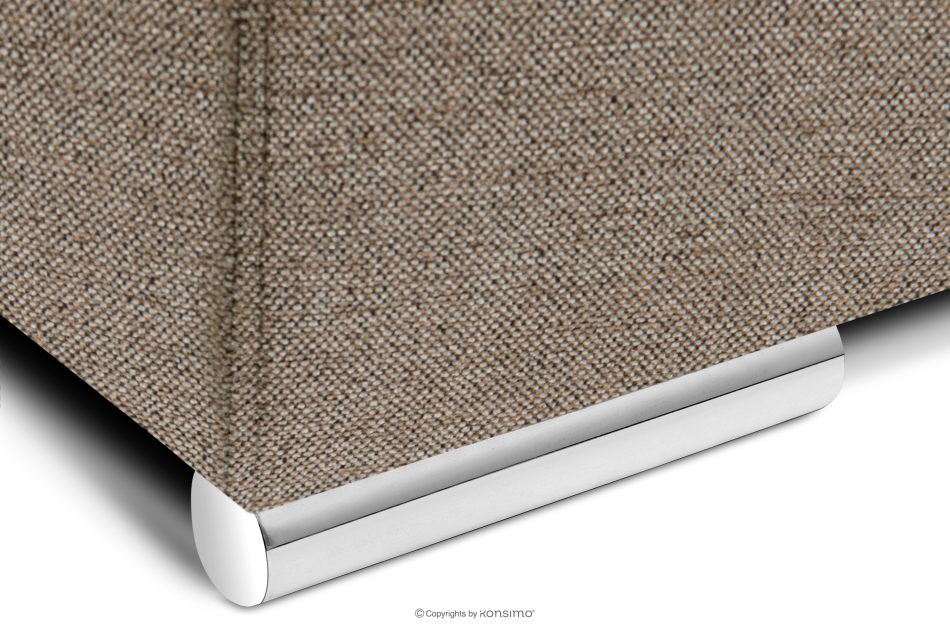 RATLO Ecksofa links mit Schlaffunktion und Bettzeugcontainer in dunkelbeige dunkelbeige - Foto 10