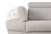 RATLO Ausklappbares Ecksofa mit Bettzeugcontainer braun links Bouclé braun - Foto 11