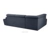 RATLO Ecksofa links mit Schlaffunktion und Bettzeugcontainer in dunkelblau dunkelblau - Foto 5