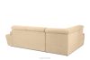 RATLO Ecksofa links mit Schlaffunktion und Bettzeugcontainer in ecrufarben ecru - Foto 5
