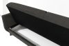 GUSTAVO III Sofabett Velours elegant anthrazit anthrazit - Foto 11