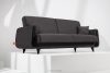 GUSTAVO III Dreisitzer-Sofa aus Velours graphit graphit - Foto 2