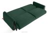 GUSTAVO III Schlafsofa eleganter Velours dunkelgrün Dunkelgrün - Foto 5