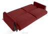 GUSTAVO III Dreisitzer-Sofa in Stoff Velours ausziehbar kastanienbraun kastanienbraun - Foto 5