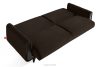 GUSTAVO III Schlafsofa eleganter Velours braun braun - Foto 5