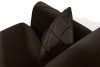 GUSTAVO III Schlafsofa eleganter Velours braun braun - Foto 7