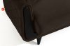 GUSTAVO III Schlafsofa eleganter Velours braun braun - Foto 10