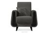 GUSTAVO III Velours Sessel elegant anthrazit anthrazit - Foto 1