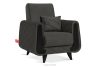 GUSTAVO III Velours Sessel elegant anthrazit anthrazit - Foto 3